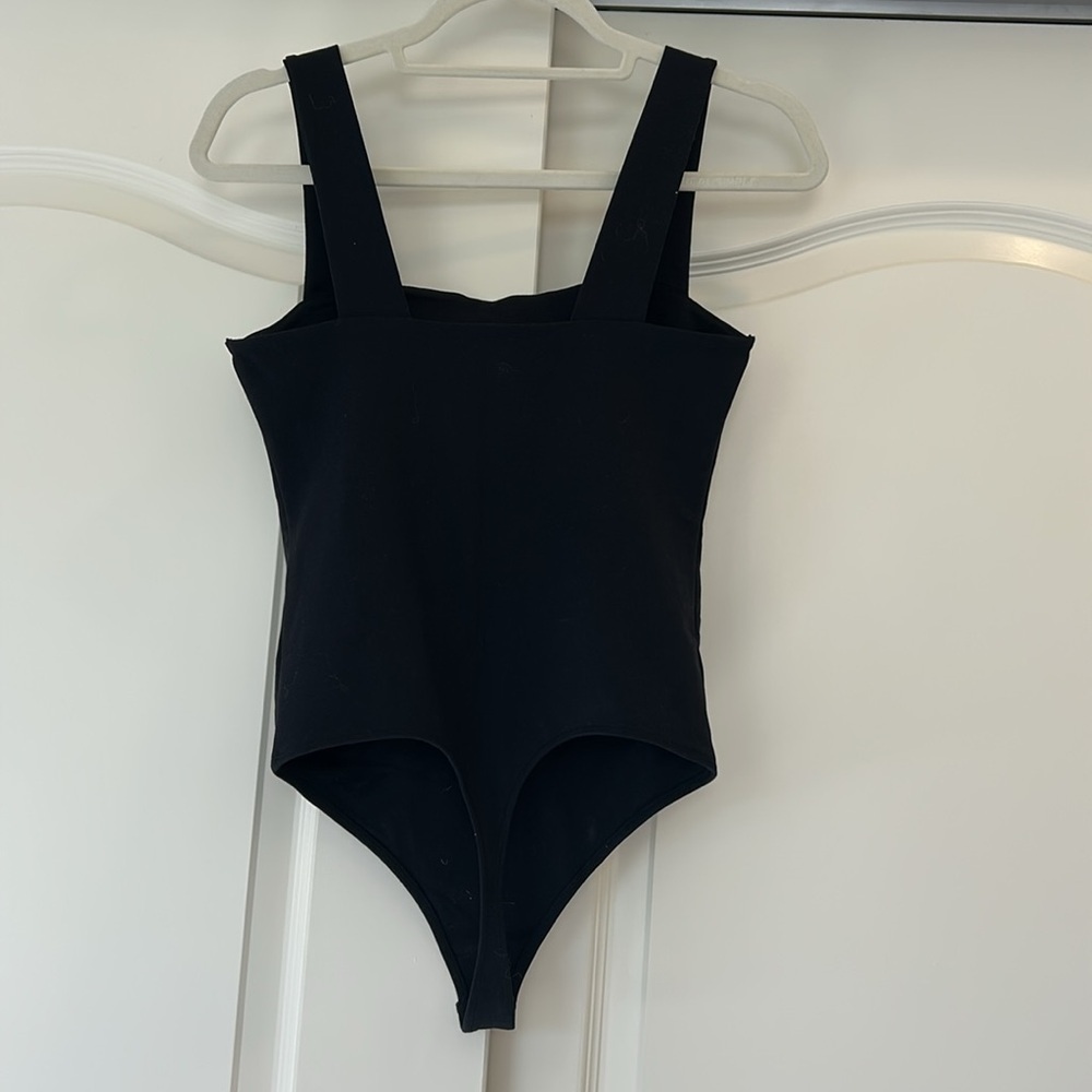 Abercrombie & Fitch Soft A&F Collection Square Neck Bodysuit - Picture 3 of 4